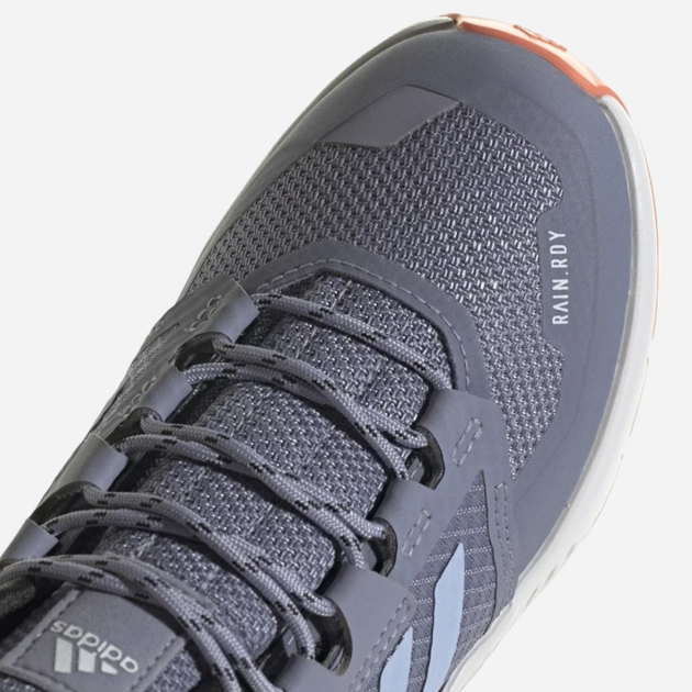 Дитячі високі трекінгові кросівки для хлопчика Adidas Terrex Trailmaker Mid R.Rdy K HQ5808 33 Блакитні (4066749468347) - зображення 5