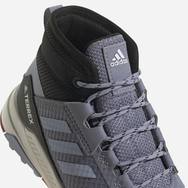 Дитячі високі трекінгові кросівки для хлопчика Adidas Terrex Trailmaker Mid R.Rdy K HQ5808 33 Блакитні (4066749468347) - зображення 6