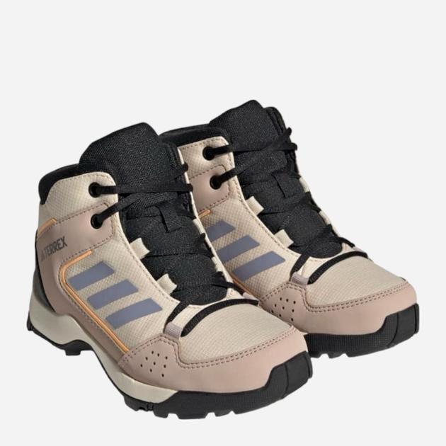 Buty sportowe młodzieżowe dla dziewczynki za kostkę Adidas Terrex Hyperhiker Mid K HQ5820 35.5 Beżowe (4066749349202) - obraz 2