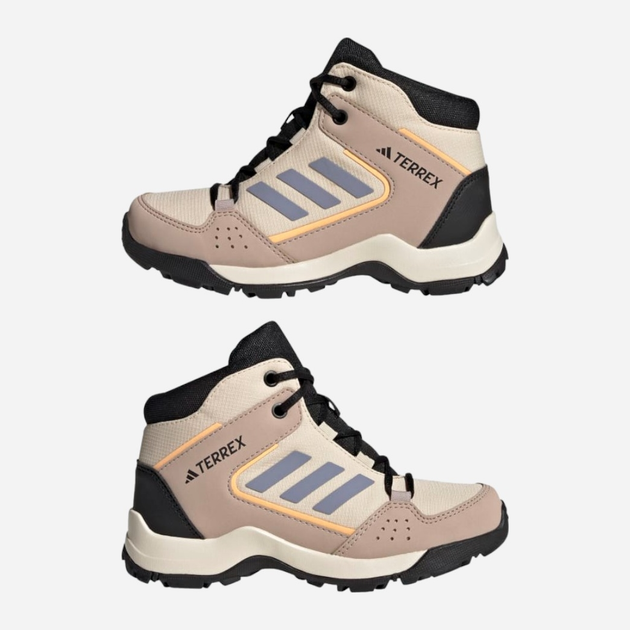 Trzewiki młodzieżowe dziewczęce adidas Terrex Hyperhiker Mid K HQ5820 37.5 Beżowe (4066749352844) - obraz 6