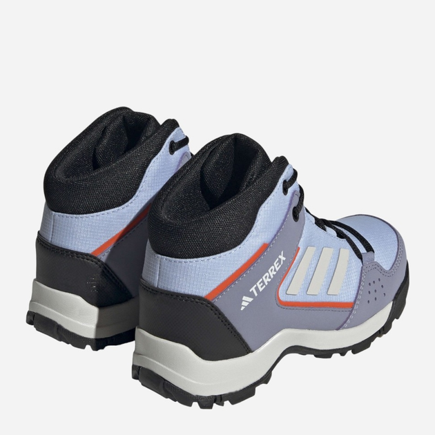 Підліткові високі трекінгові кросівки для хлопчика Adidas Terrex Hyperhiker Mid K HQ5821 39.5 Блакитні (4066749345280) - зображення 3