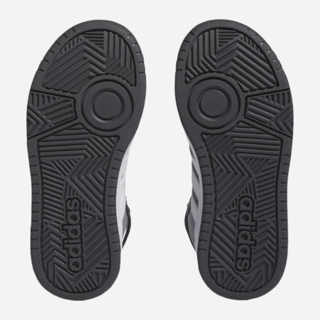 Підліткові високі кросівки для хлопчика adidas Hoops 3.0 Mid K IF2721 38 Сірі (4066756547318) - зображення 6