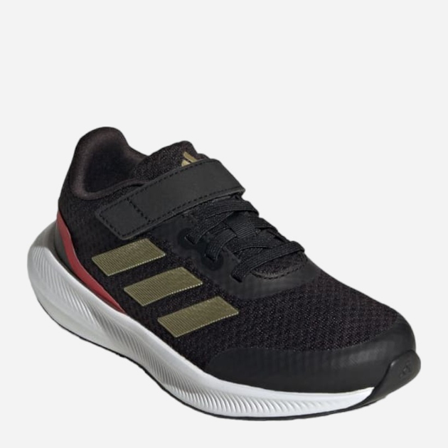 Підліткові кросівки для хлопчика Adidas Runfalcon 3.0 El K IG5384 39.5 Чорні (4066755595686) - зображення 2