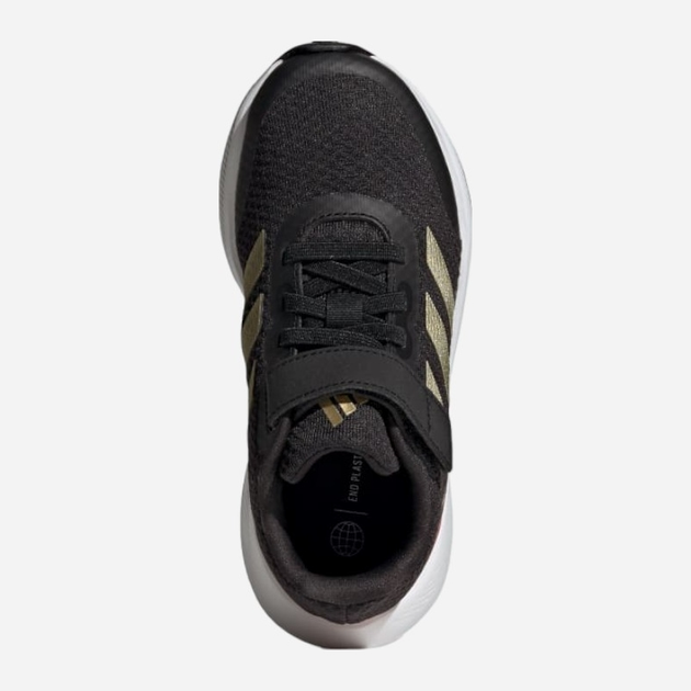 Підліткові кросівки для хлопчика adidas Runfalcon 3.0 El K IG5384 40 Чорні (4066755595679) - зображення 5