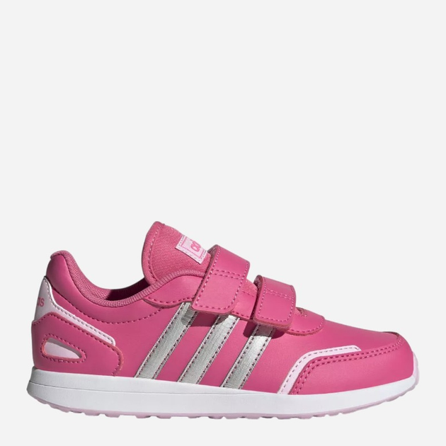 Buty sportowe dziecięce dla dziewczynki na rzepy adidas Vs Switch 3 Cf C IG9641 32 Różowe (4066755736072) - obraz 1