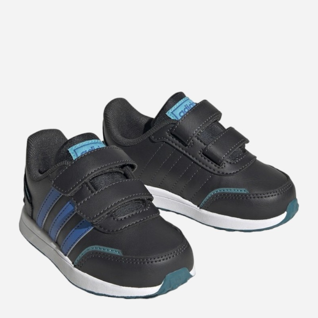 Buty sportowe chłopięce na rzepy adidas Vs Switch 3 Cf I IG9644 22 Czarne (4066755744091) - obraz 2