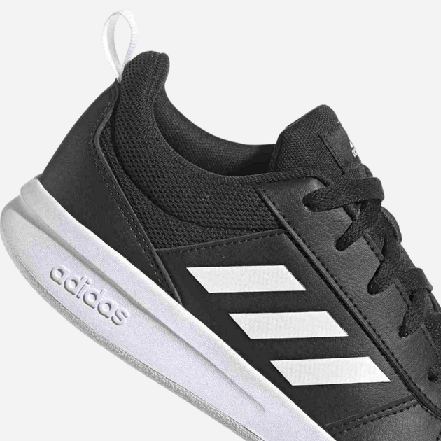 Дитячі кросівки для хлопчика adidas Tensaur K S24036 28 Чорні з білим (4064044564726) - зображення 6