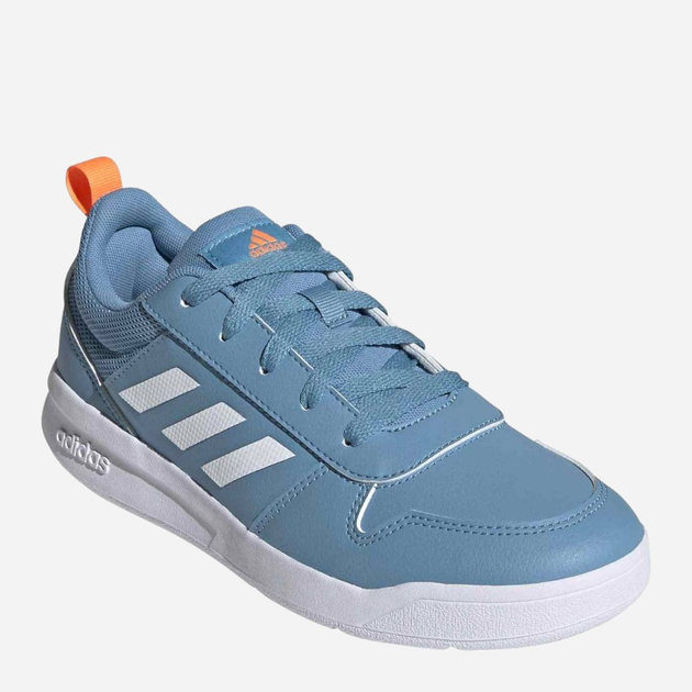 Buty sportowe chłopięce na rzepy Adidas Tensaur K S24040 38 Błękitne (4064044533944) - obraz 2