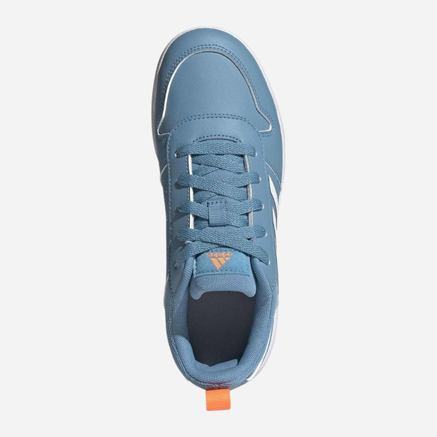 Buty sportowe chłopięce na rzepy adidas Tensaur K S24040 39.5 Niebieskie (4064044530264) - obraz 5