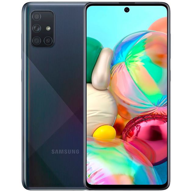 Смартфон Samsung Galaxy A71 (A715F) 128Gb Black (SM-A715FZKUSEK) (Grade ...