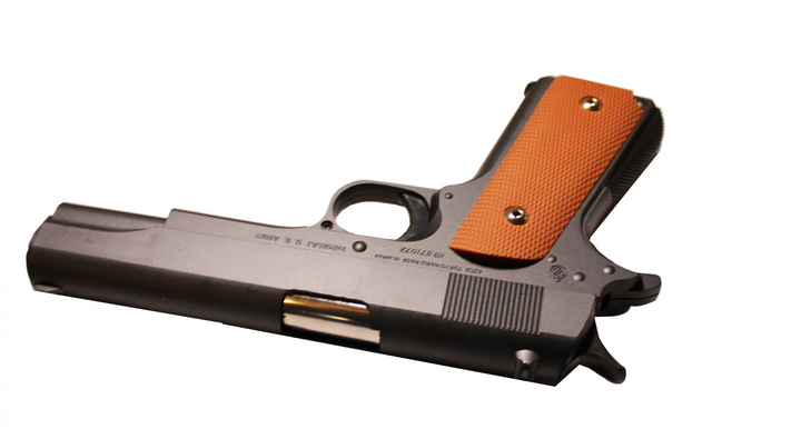 Стракбольный пистолет Shantou Colt 1911В метал на пульках - изображение 2