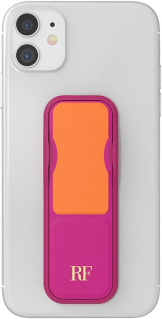 Тримач для телефону CLCKR Magenta Stripe Stand & Grip Universal Bicolor (7350111353322) - зображення 2