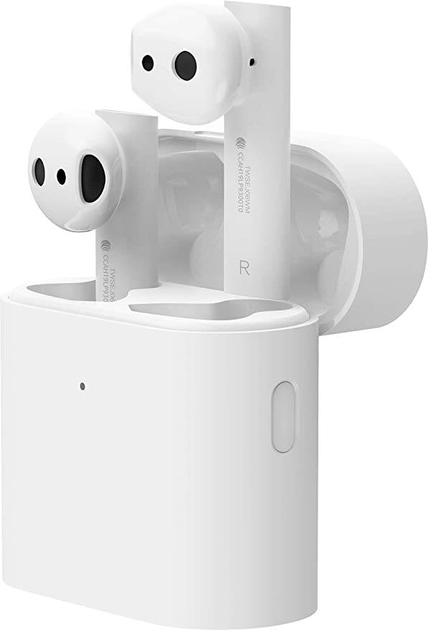 Бездротові навушники Xiaomi Mi True Wireless Earphones 2 AirDot 2 White ZBW4493GL (6934177715730) - зображення 2