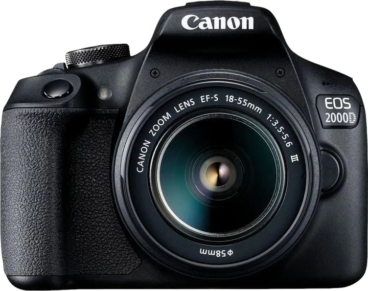 Aparat fotograficzny Canon EOS 2000D + EF-S 18-55mm IS II Lens (2728C003) - obraz 1