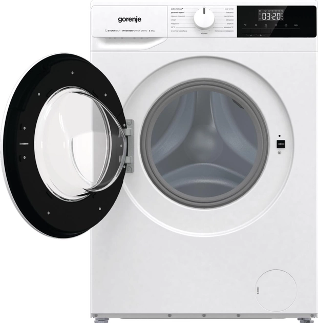Пральна машина Gorenje WNHPI 72 SCSIRV/UA (з баком) - зображення 4