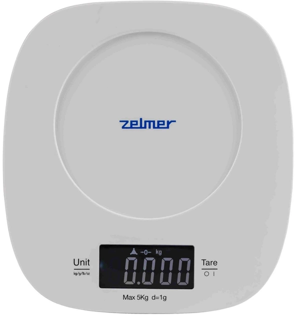 Ваги кухонні Zelmer ZKS1450 з чашою - Фото 2 Ваги кухонні Zelmer ZKS1450 з чашою - изображение 2