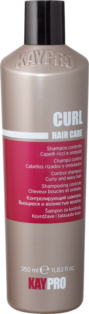 Шампунь-контроль для кучерявого волосся KayPro Curl HairCare Control, 350 мл - Фото 1 Шампунь-контроль для кучерявого волосся KayPro Curl HairCare Control, 350 мл - зображення 1