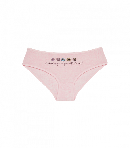 Подростковые трусы слипы для девочки с рисунком - Donella - 5024Y4 - 152-158 см - Светло-розовый - Фото 1 Подростковые трусы слипы для девочки с рисунком - Donella - 5024Y4 - 152-158 см - Светло-розовый - изображение 1