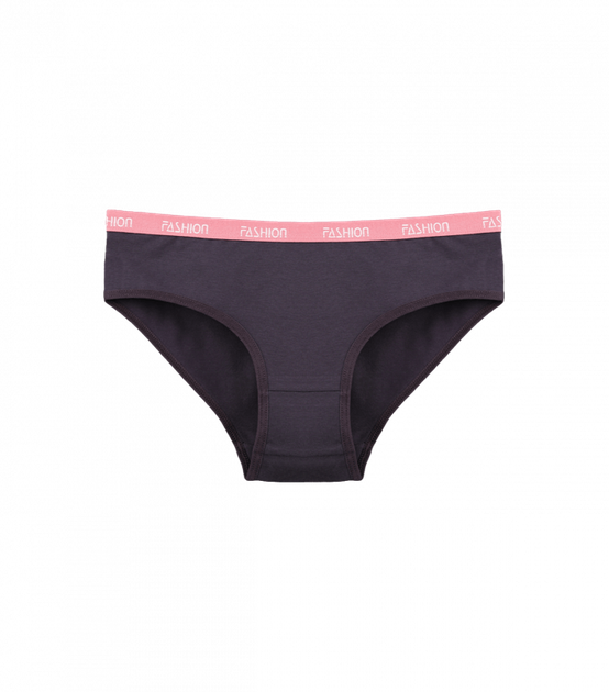 Подростковые трусы слипы для девочки однотонные - Donella - 5171PD6 - 110-116 см - Темно-серый - Фото 1 Подростковые трусы слипы для девочки однотонные - Donella - 5171PD6 - 110-116 см - Темно-серый - изображение 1