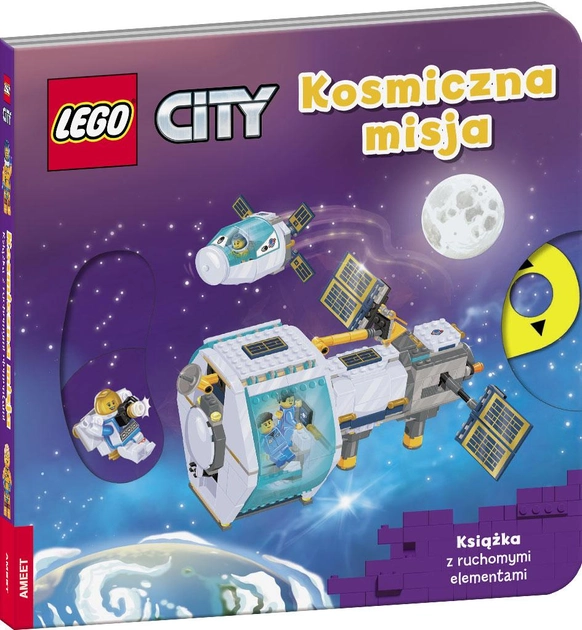 Interaktywna książka LEGO City. Kosmiczna misja - LEGO Books (9788325343217) - obraz 1