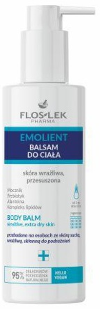 Бальзам для тіла Floslek Emolient 175 мл (5905043023977) - зображення 1