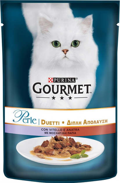 Влажный корм для кошек Purina Gourmet Perle кусочки в подливе с ...