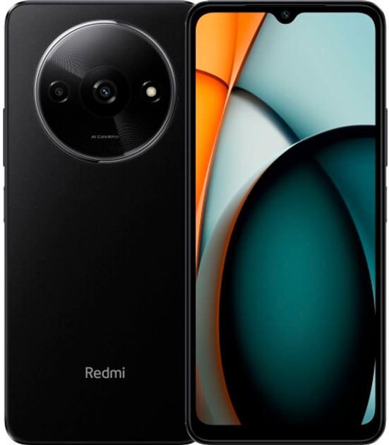 Мобільний телефон Xiaomi Redmi A3 4/128GB Midnight Black (6941812768129) - зображення 1