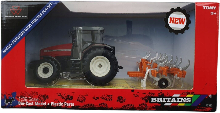 Культиватор Britains Massey Ferguson (0036881433354) - зображення 1