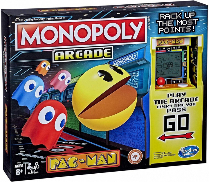 Настільна гра Hasbro Monopoly Arcade Pacman (5010993702299) - зображення 1