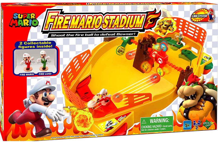 Настільна гра Epoch Sylvanian Families Super Mario Fire Stadium (5054131073889) - зображення 1
