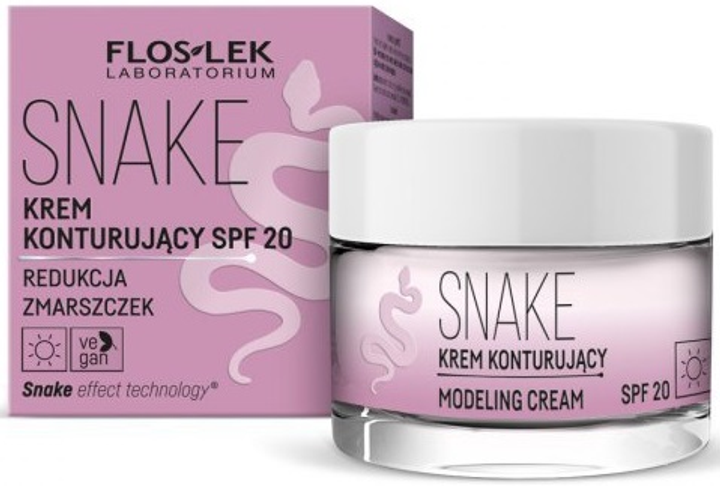 Крем для обличчя Floslek Skin Care Expert Snake нічний 50 мл (5905043006406) - зображення 1