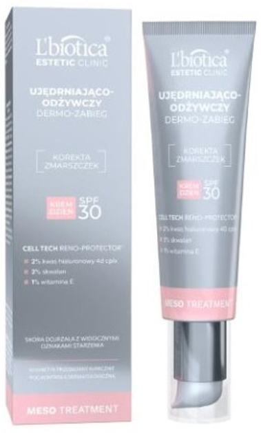 Крем для обличчя L\'biotica Estetic Clinic Meso Treatment SPF 30 денний 35 мл (5900116085814) - зображення 1