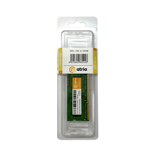 Оперативная память ATRIA UAT31600CL11SK1/4 4ГБ DDR3 SDRAM для ноутбуков - изображение 3
