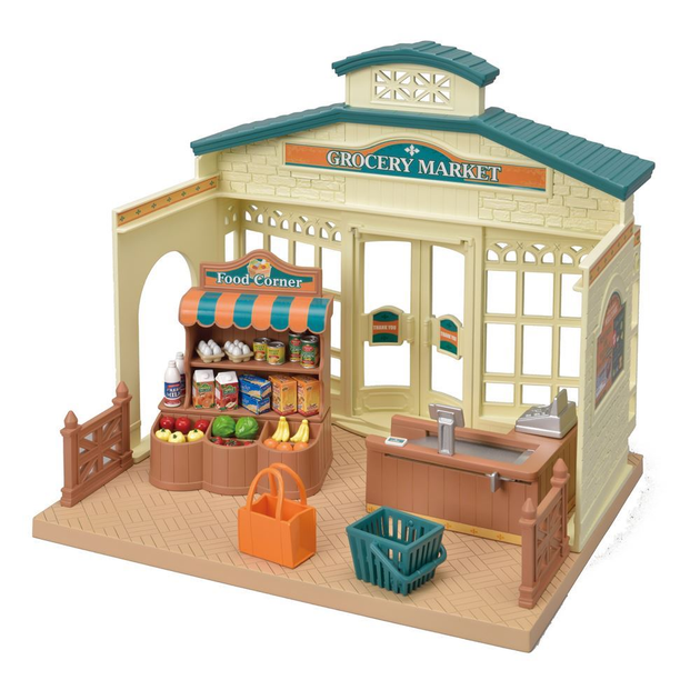 Ігровий набір Epoch Sylvanian Families Grocery Market (5054131053157) - зображення 3