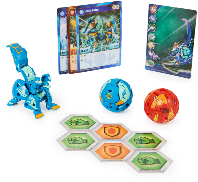 Zestaw do zabawy Spin Master Bakugan Evolutions Evolutions Howlkor Ultra Colossus Pegatrix (0778988414729) - obraz 3