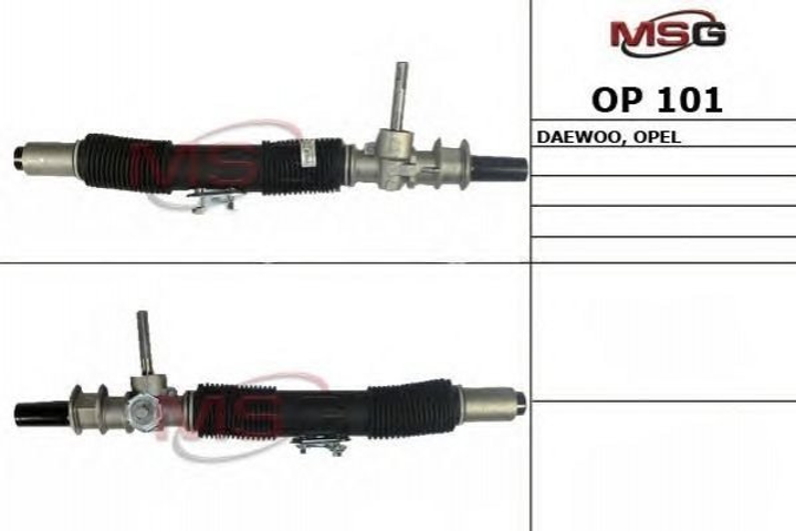 Рульова рейка та кріплення MSG OP 101 Opel Vectra, Astra, Kadett, Ascona 0900260, 0900203, 96334358 - зображення 2