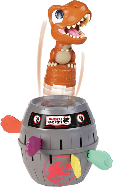 Zestaw do zabawy Tomy Pop Up T-Rex (5011666732902) - obraz 4