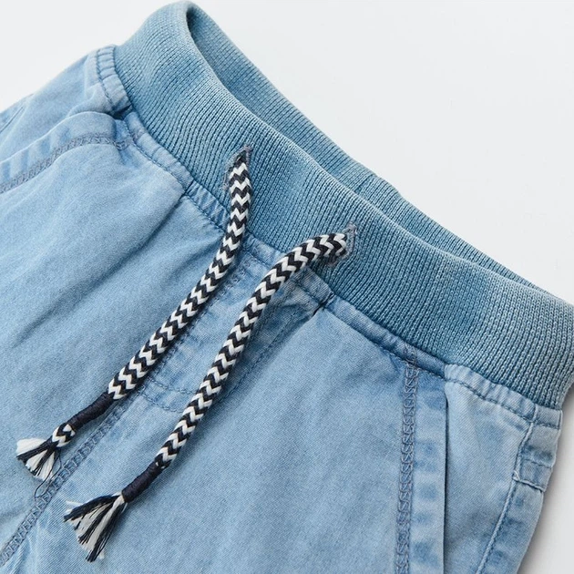 Krótkie spodenki chłopięce jeansowe Cool Club CCB2401797 92 cm Jasnoniebieskie (5903977262530) - obraz 3