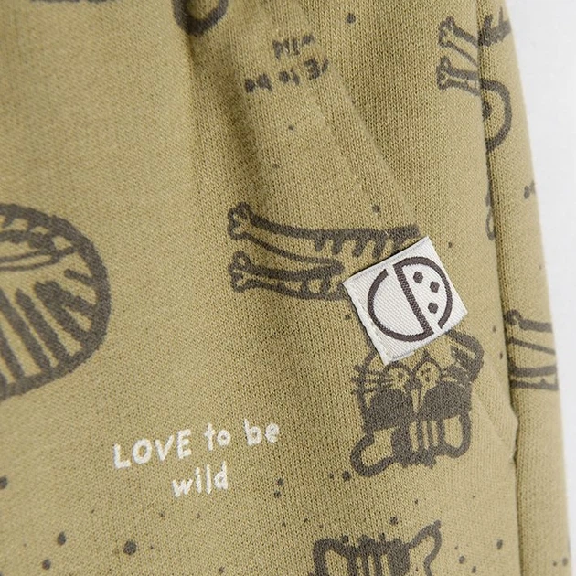 Spodnie dresowe dziecięce Cool Club CCB2411272 92 cm Zielone (5903977210180) - obraz 3