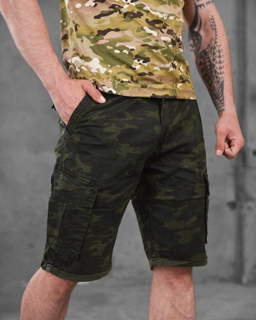 Тактичні чоловічі шорти 42р олива мультикам (87048) - зображення 2