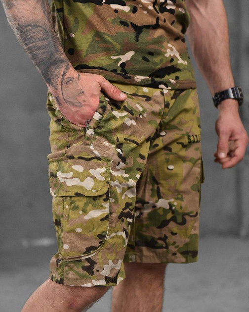 Тактические мужские шорты 5.11 Tactical M мультикам (16347) - изображение 2