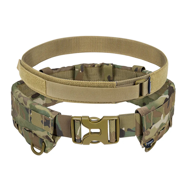 Розвантажувальний ремінь IdoGear Tactical MOLLE Belt MulticamL - зображення 2