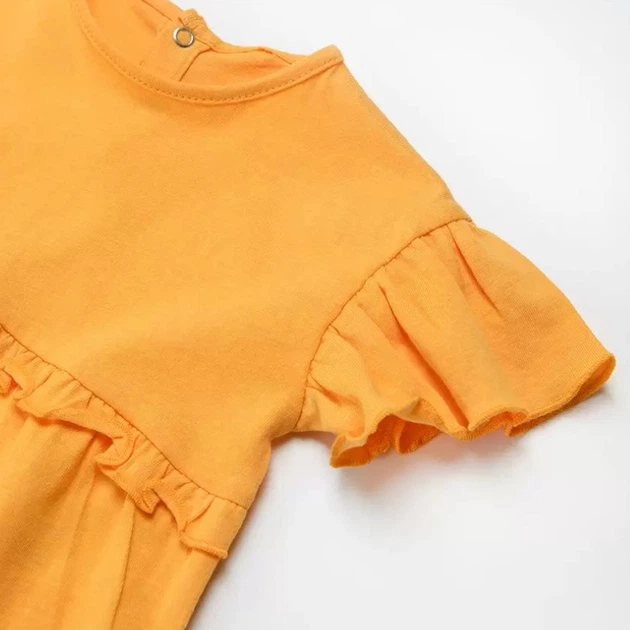 Дитяча футболка для дівчинки Cool Club CCG2402700 86 см Жовта (5903977287038) - зображення 3