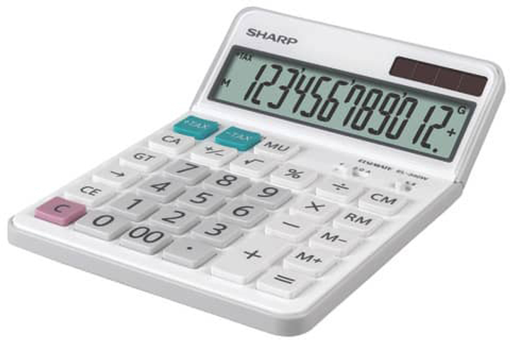 Kalkulator Sharp Desktop Box (SH-EL340W) - obraz 2