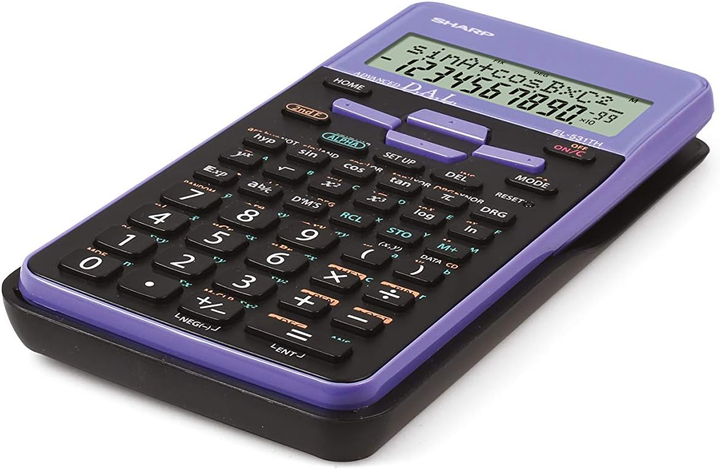 Kalkulator Sharp Scientific Blister Violet (SH-EL531THBVL) - obraz 3