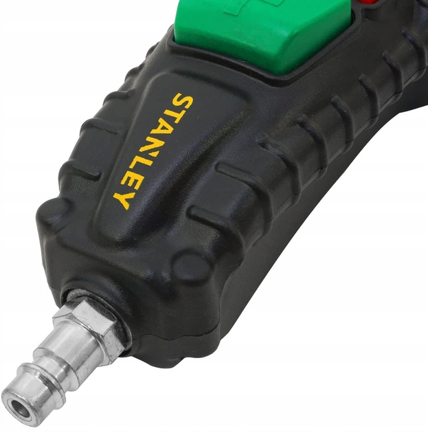Пневмопістолет для накачування шин Stanley 10 бар з манометром (150703XSTN) - зображення 8