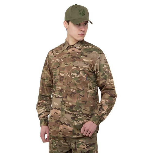 Сорочка тактична Military Rangers ZK-JK6005 3XL Камуфляж Multicam - зображення 2