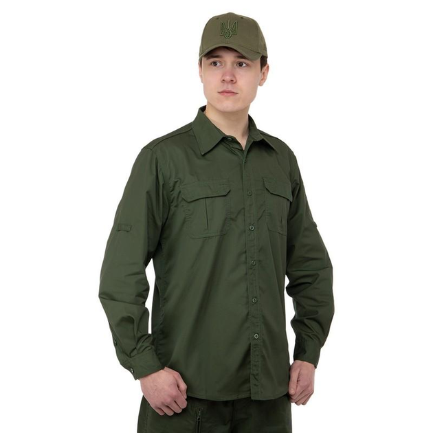 Рубашка тактическая Military Rangers ZK-JK6005 2XL Оливковый - изображение 1