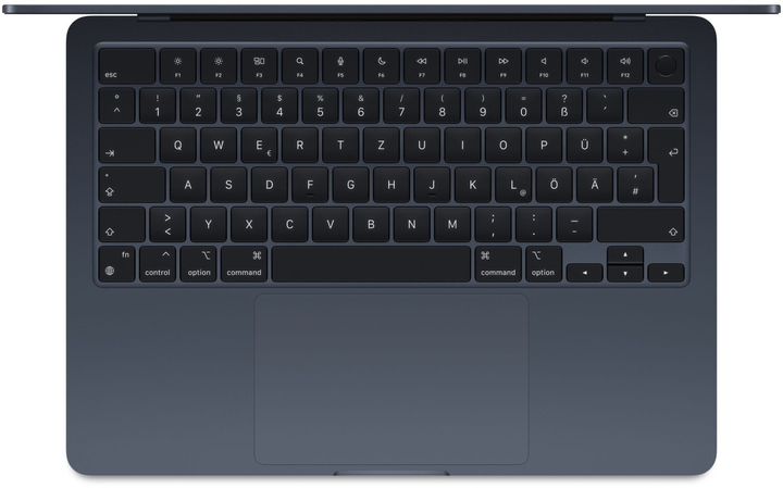 Laptop Apple MacBook Air 13.6" M3 8/512 GB 2024 (MRXW3D/A) Midnight - obraz 2