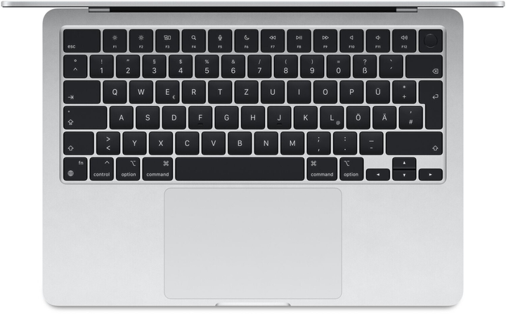 Ноутбук Apple MacBook Air 13.6" M3 8/256GB 2024 (MRXQ3D/A) Silver - зображення 2